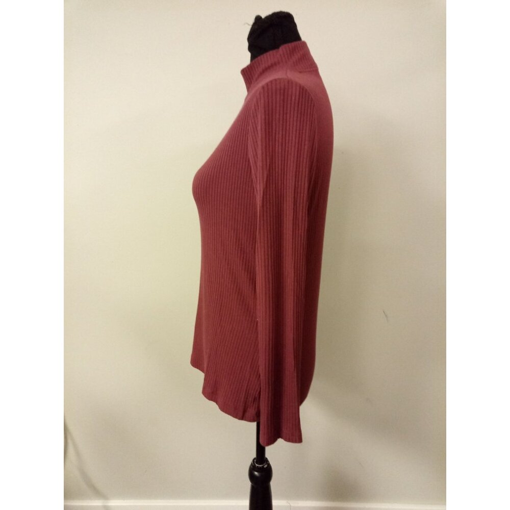 Rachel Zoe Women's Red Mock Neck Sweater Size Medium - Picture 2 of 5